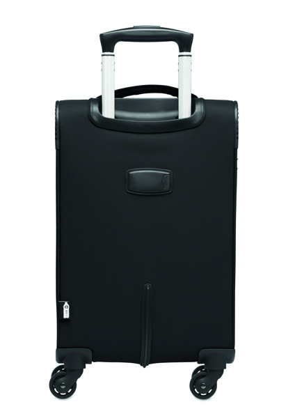 Trolley morbido 600D RPET Voyage - Nero
