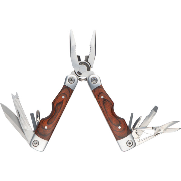 Multifunction tool, stainless steel WENDY - Brown