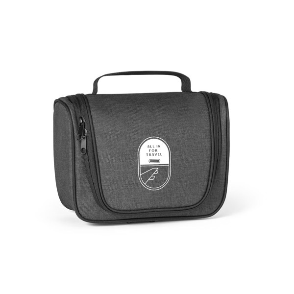 MILLI. Toiletries bag in 600D - Dark Grey