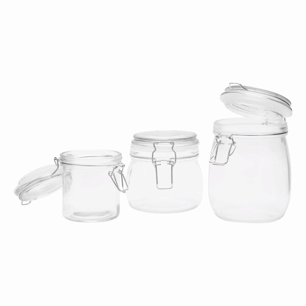 Glass storage jar, approx. 280 ml CLICKY S