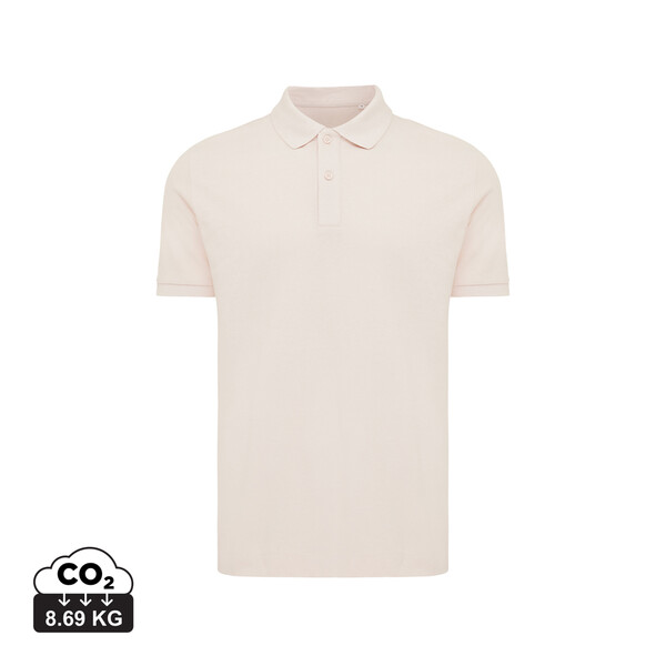 Polo tričko Iqoniq Yosemite z recykl. bavlny - Cloud Pink / M