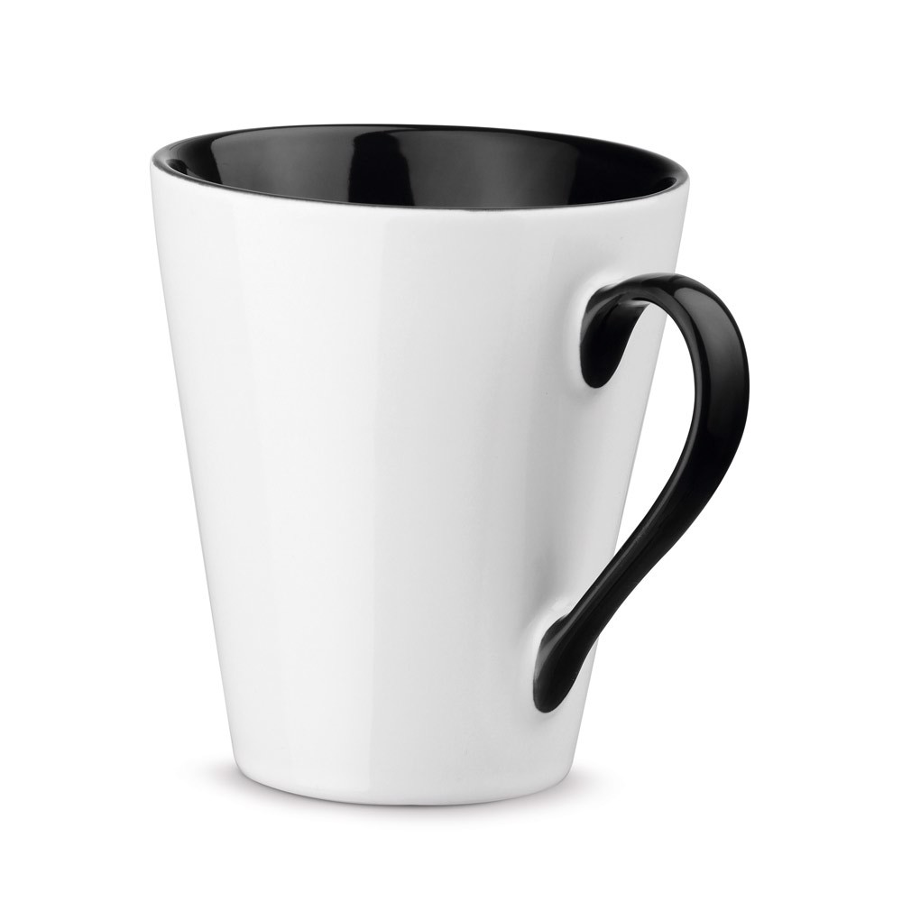 COLBY. Ceramic mug 320 ml - Black