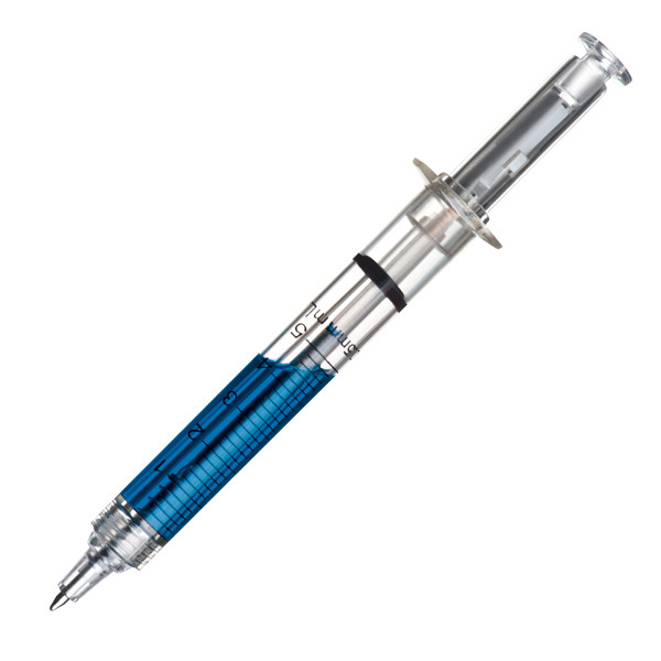 Plastic ball pen Syringe 1