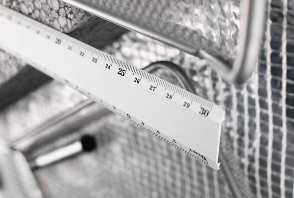 Metal ruler 30 cm FERRA