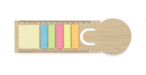 Bamboo ruler with cards BEMO