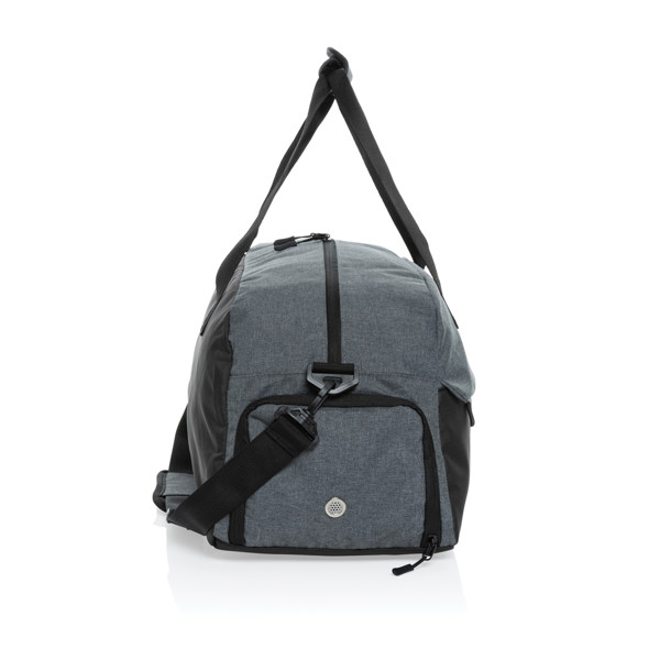 Kazu vikend torbica rPET, 50x23x25,5 cm - Siva