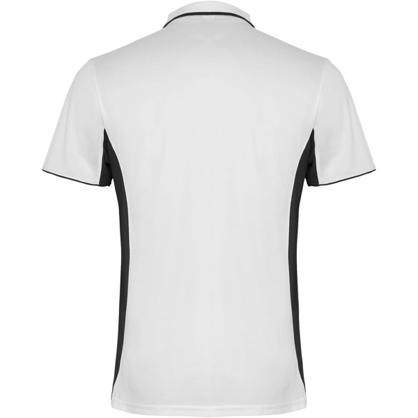 Montmelo Sport Poloshirt Unisex - weiss / schwarz / L