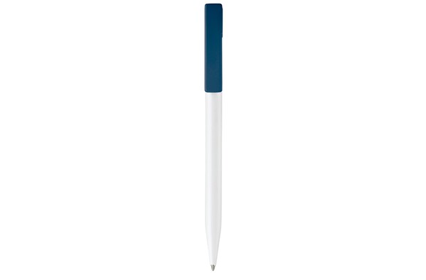 Nash ball pen hardcolour - White / Dark blue