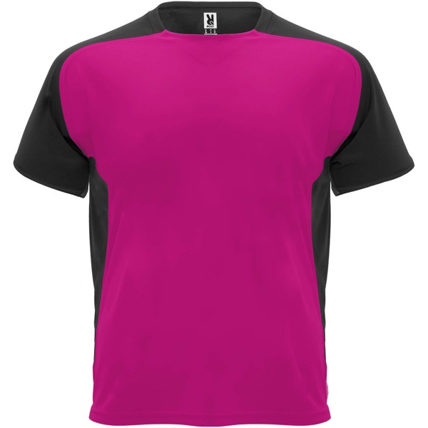 T-shirt sportiva a maniche corte da bambino Bugatti - Fucsia / Nero / 16