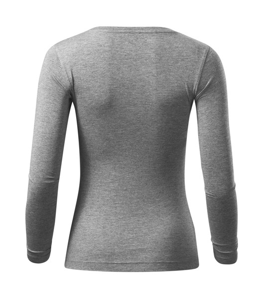 Triko Dámské Malfini® Fit-T Ls - Tmavě Šedý Melír / XS