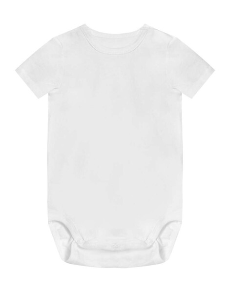 Baby Bodysuit - White / 92