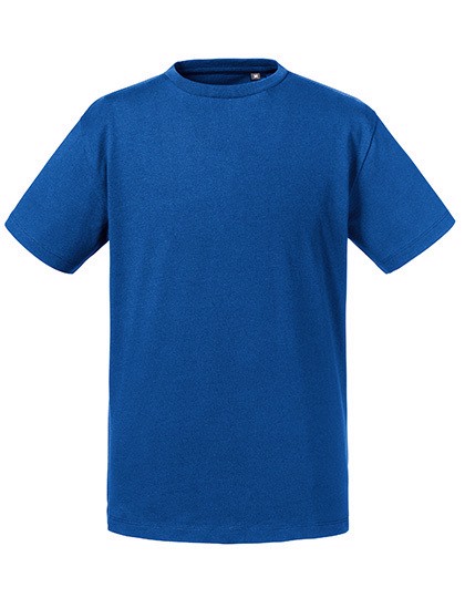 Kids Pure Organic Tee Bright Royal 164 3XL