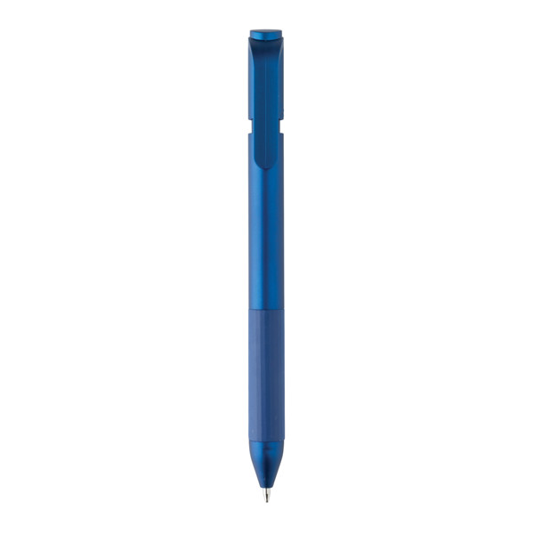 Stylo TwistLock en ABS recyclé certifié GRS - Bleu