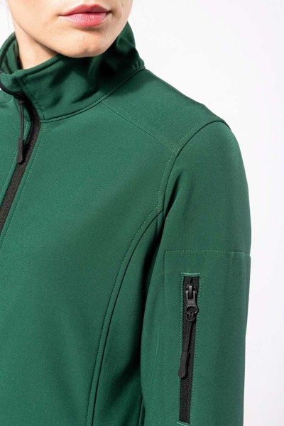 Ladies' Softshell Jacket - White / M