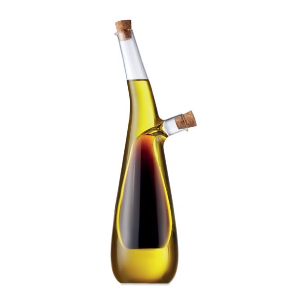 MB - Glass oil and vinegar bottle Barretin