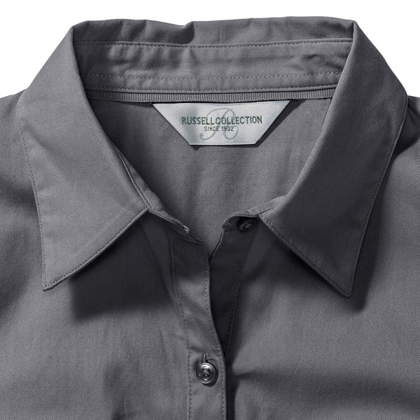 Ladies' Roll 3 / 4 Sleeve Shirt - White / 2XL (44)
