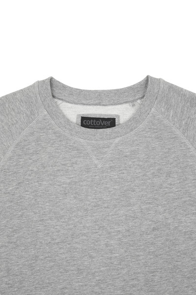 Cottover Gots F. Terry Crew Neck Lady Grel mel S