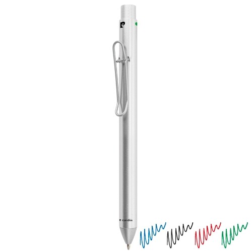 4 COLOURS PEN PIERRE CARDIN - Silver