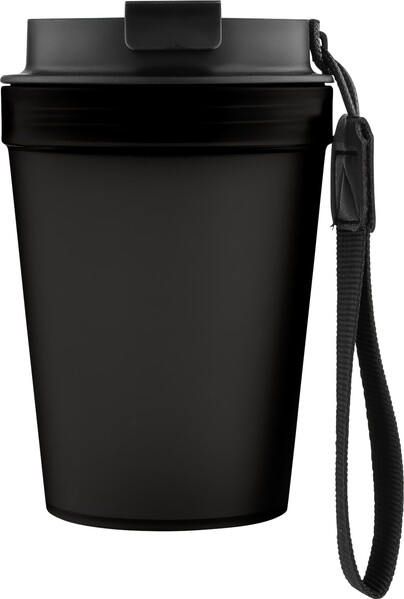 Travel drinking mug 350 ml Lush - black