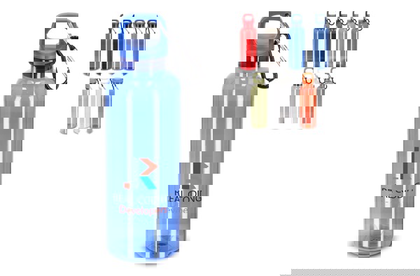 Noa water bottle R-PET 500 ml Transparent - Transparent / Black