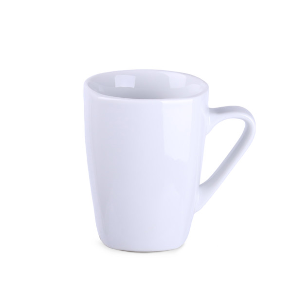 Porcelanasta skodelica Quadro, višina 105 mm