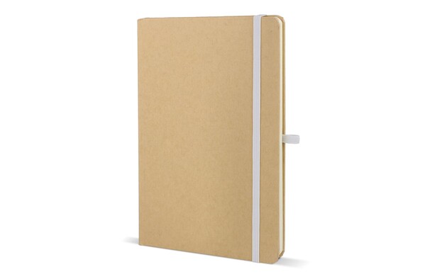 Carnet de notes papier Kraft A5 - Blanc