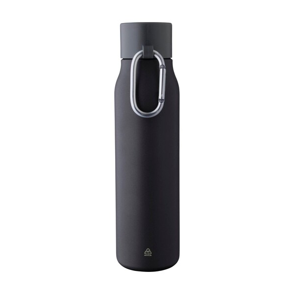 Drinking bottle Cassian | Recycled | 600 ml - black