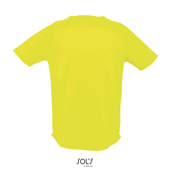 SPORTY T-shirt homem - Amarelo FluoS