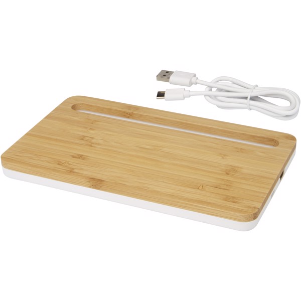 Medake 10W bamboo wireless charger