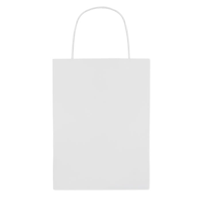 Paprierowa torebka mał 150 gr Paper Small - biały