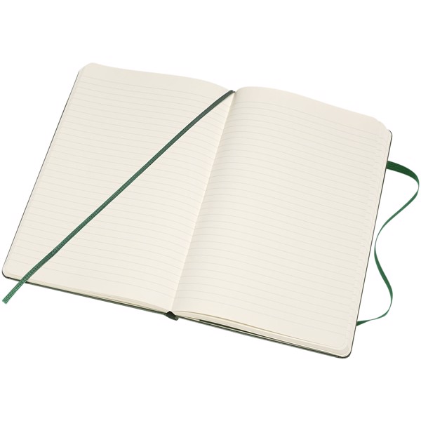 Moleskine Classic L hard cover notebook - ruled - Myrtle Green