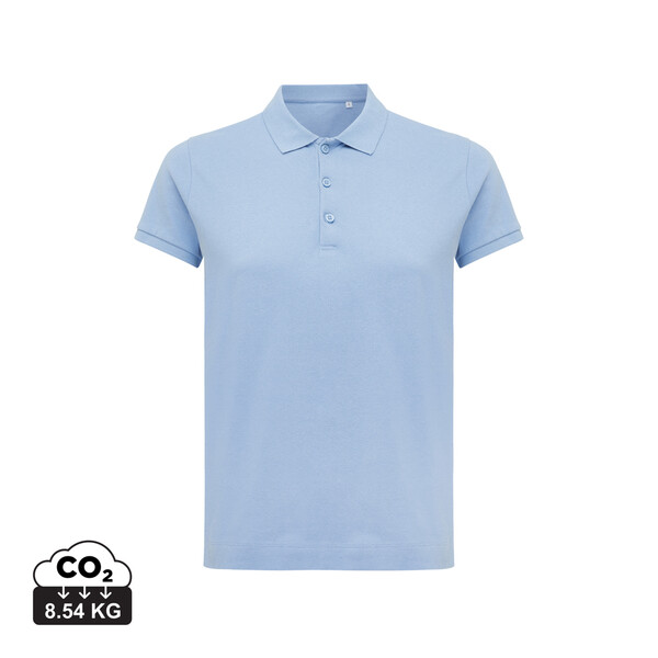 Dámské polo tričko Iqoniq Yosemite z recykl. bavlny - Sky Blue / XL