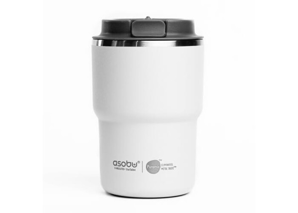 Asobu thermo mug the mini pick-up with Puramic 355 ml - White