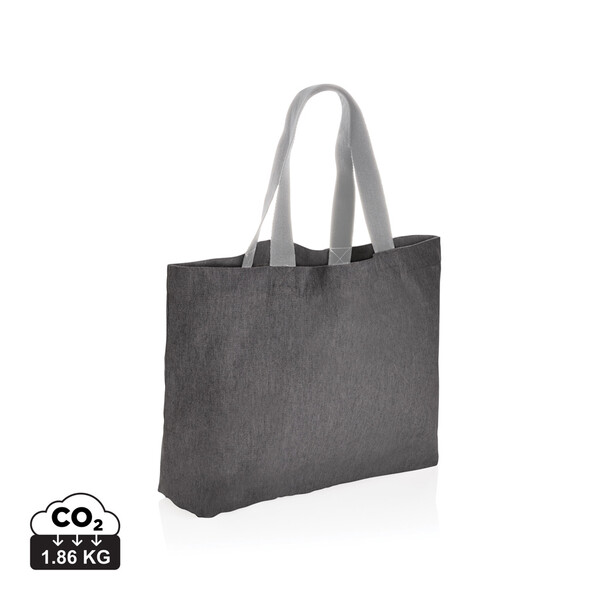 Impact Aware™ 240 gsm rcanvas large tote undyed - Anthracite