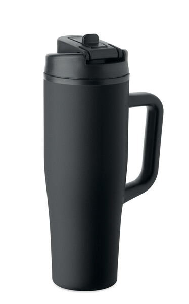 Double wall tumbler 900ml Atlanta - Black