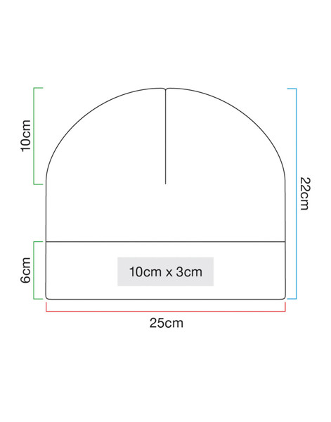 Berretto Merino - Steel Blue / ONE SIZE