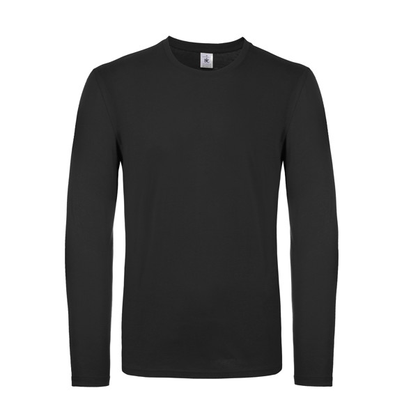 T-Shirt B&C #E150 Lsl Tam Grandes - 100% Algodão (Investindo Em Better Cotton)