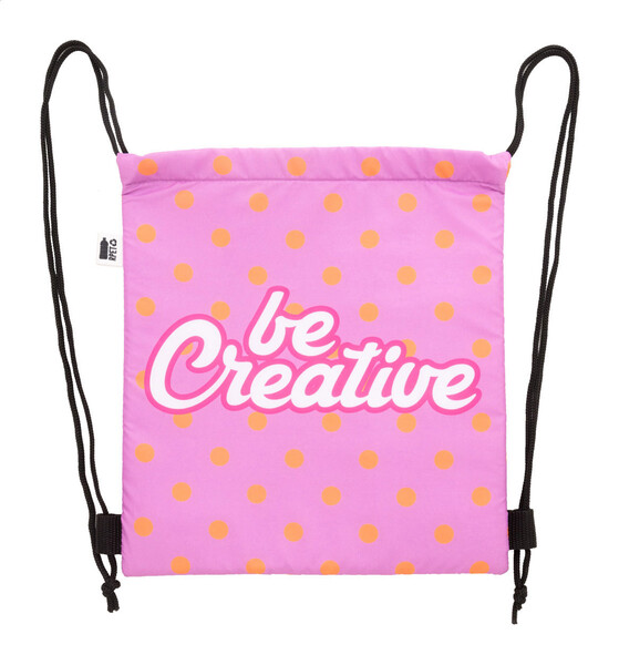 Personalizowany worek termiczny dla dzieci CreaCool Draw Kids - Czarny / Biały