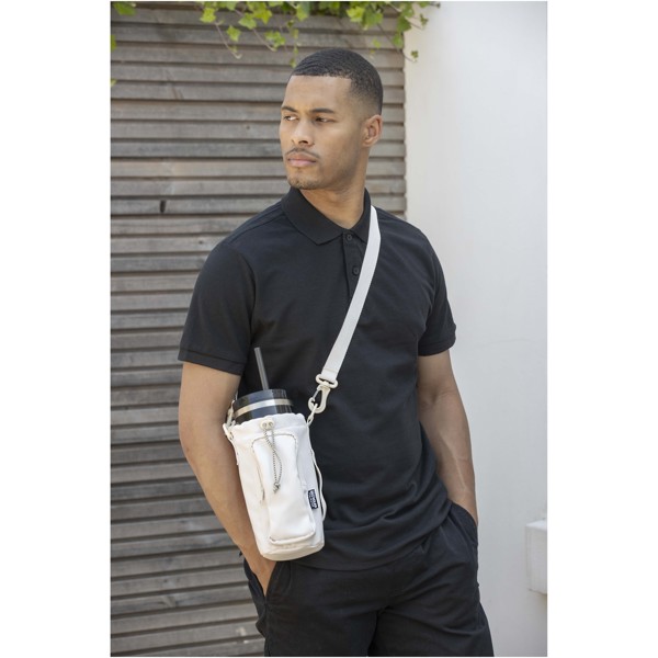 Trip Aware™ Recycelte Reisetasche für Flaschen 2 L - schwarz