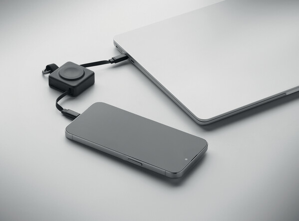 Retractable 100W USB-C cable Skilful