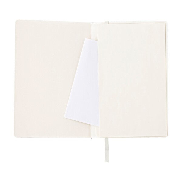 Caderno Mireia | PU reciclado | A5 | Pautado - branco