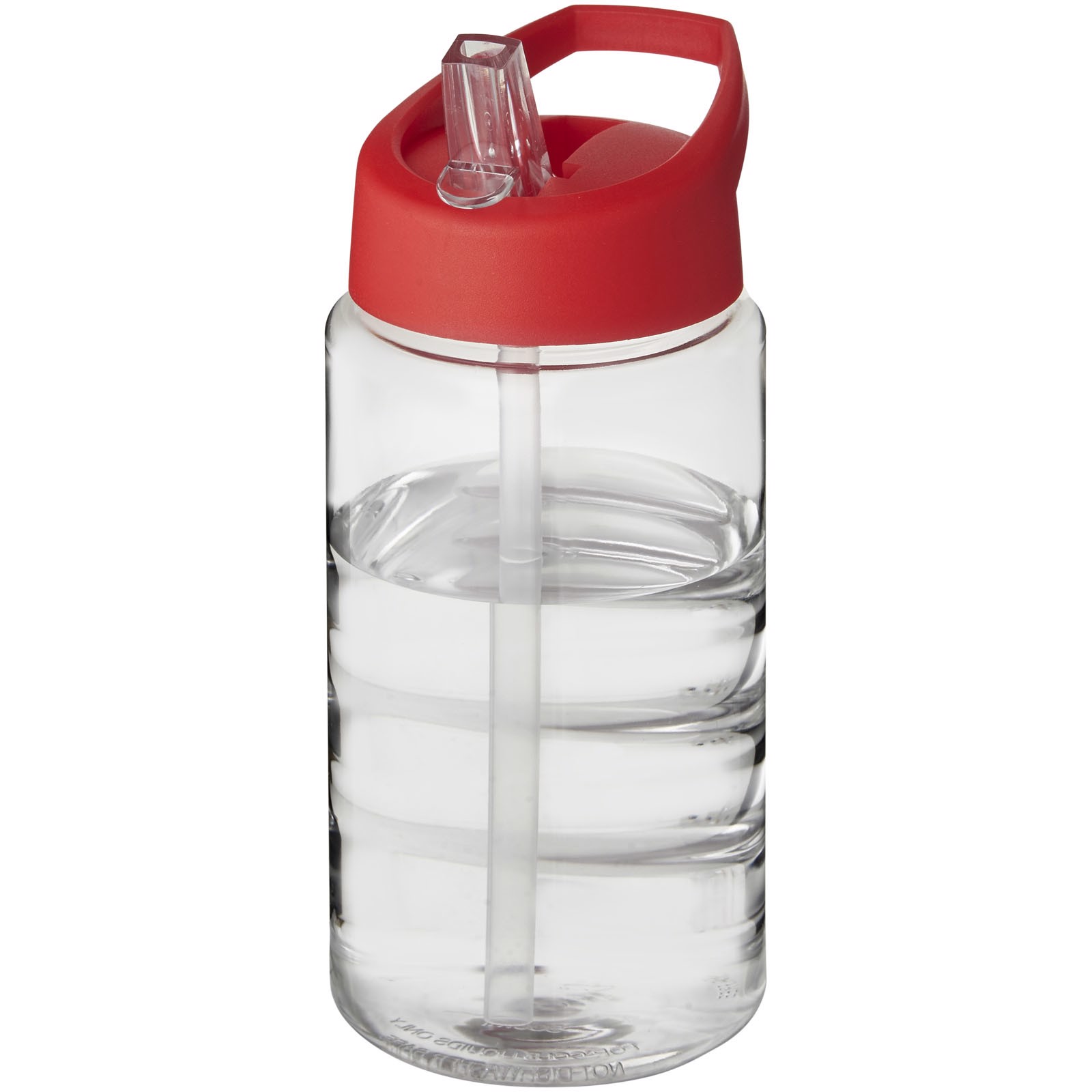 H2O Active® Bop 500 ml spout lid sport bottle - Transparent / Red