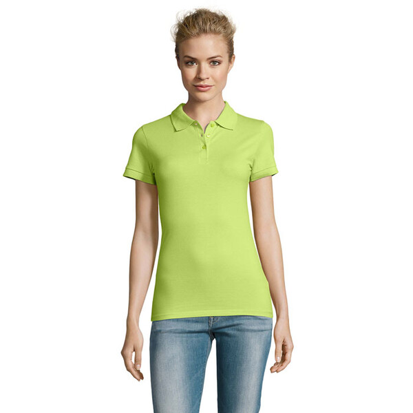 PERFECT POLO SENHORA 180g Perfect Women - Apple GreenXXL
