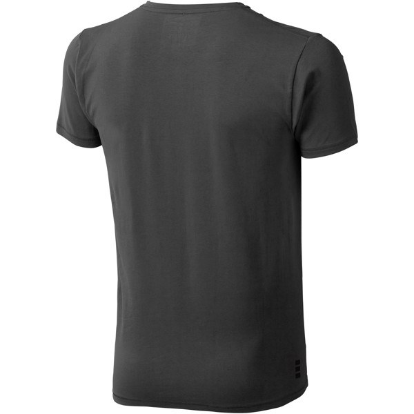 Kawartha short sleeve men's GOTS organic t-shirt - Anthracite / XS