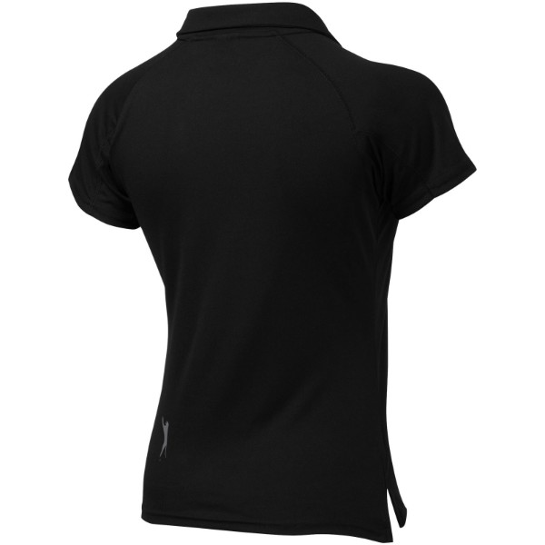 Game short sleeve women's cool fit polo - Solid Black / XXL