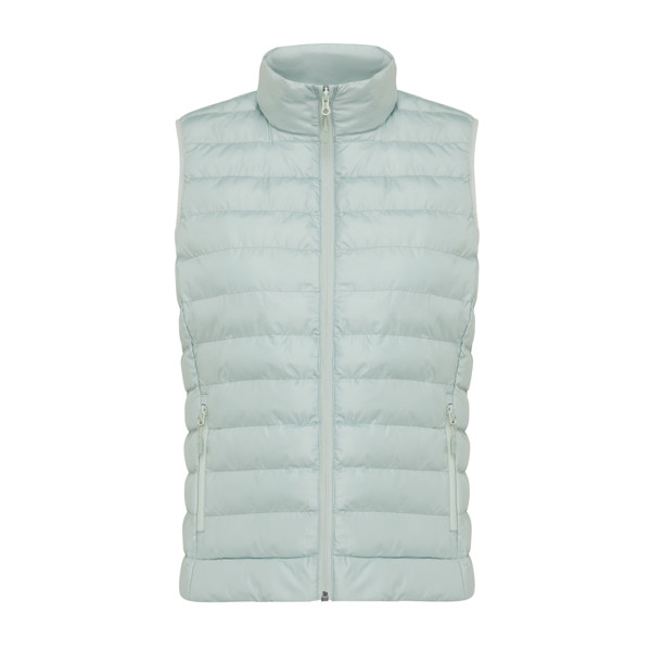 Iqoniq Meru ženski telovnik, recikliran poliester - Ice / 2XL