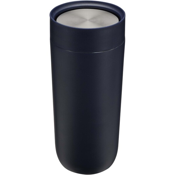 Gobelet Camden de 350 ml en acier inoxydable certifié RCS avec revêtement en céramique - Marine