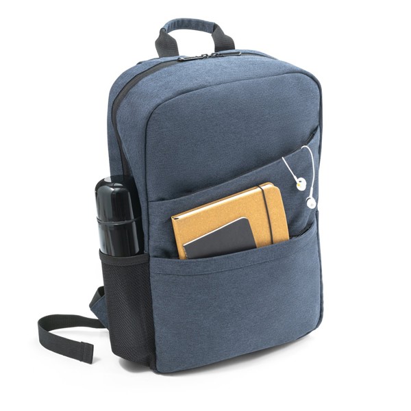REPURPOSE BACKPACK. Batoh na 15.6'' notebook z materiálu 600D rPET - Modrá