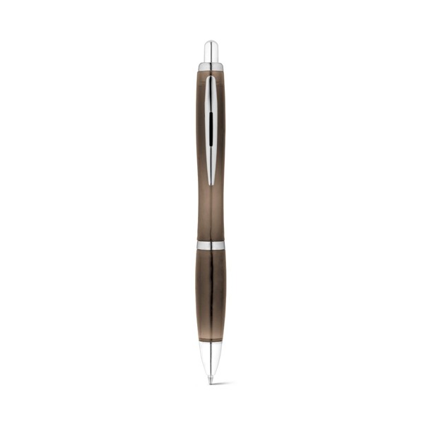 SWING rPET. Recycled PET (100% rPET) ball pen with metal clip - Black