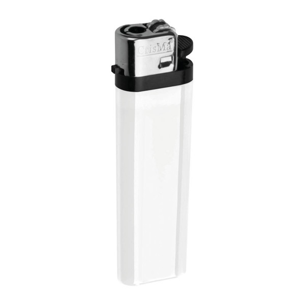 Upaljač za jednokratnu upotrebu Karlsruhe - Bijela